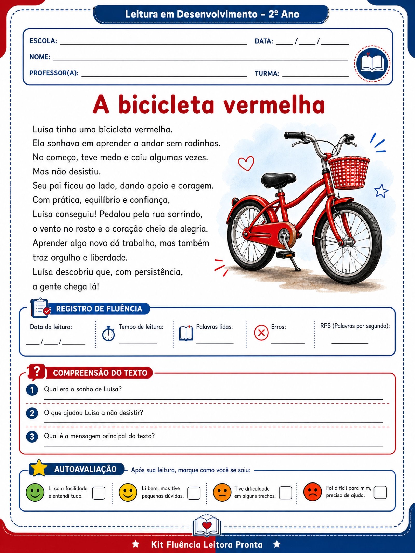 Amostra 3 - Kit Fluencia Leitora