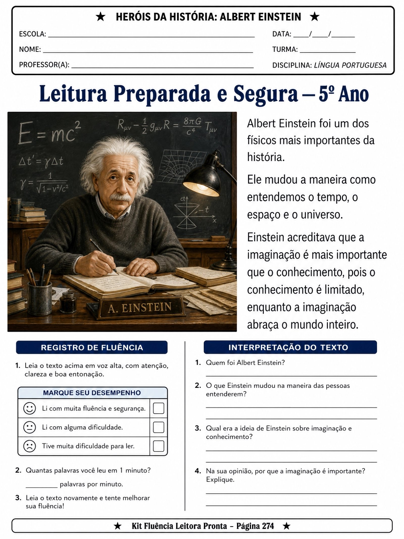 Amostra 9 - Kit Fluencia Leitora